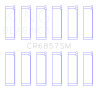 King Engine Bearings Chrysler Pentastar 3.6L ERB V6 (Size +.50mm) Connecting Rod Bearing Set thumbnail 7