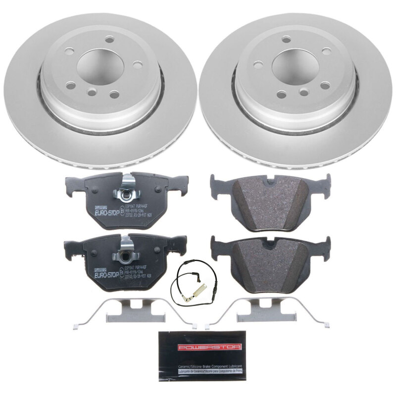 Power Stop 04-06 BMW 525i Front & Rear Euro-Stop Brake Kit (1x psbESK5361, 1x psbESK2110) thumbnail 7