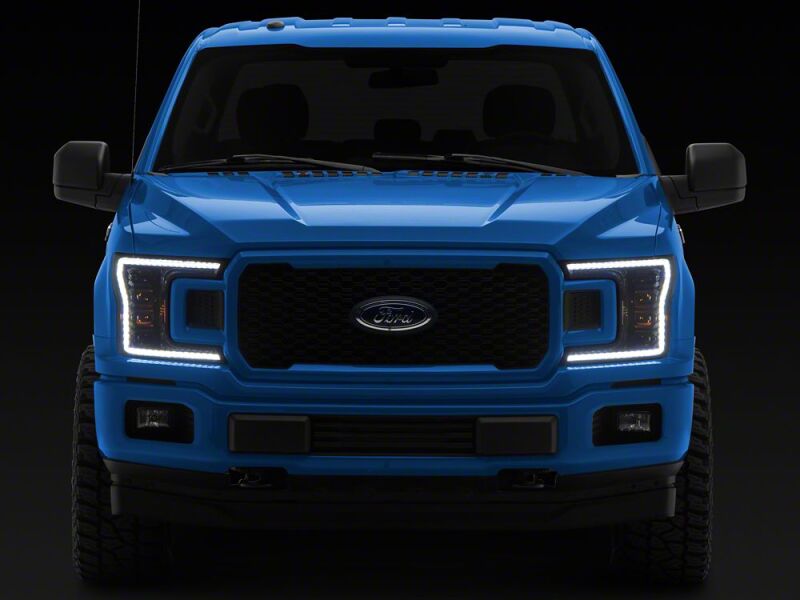 Raxiom 18-20 Ford F-150 CXR Series V2 LED Headlights- Black Housing- Clear Lens thumbnail 9