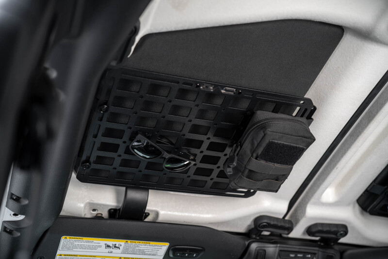 DV8 Offroad 2018-2025 Jeep Wrangler JL Roof Mount for 15In x 12In Molle Panel thumbnail 9