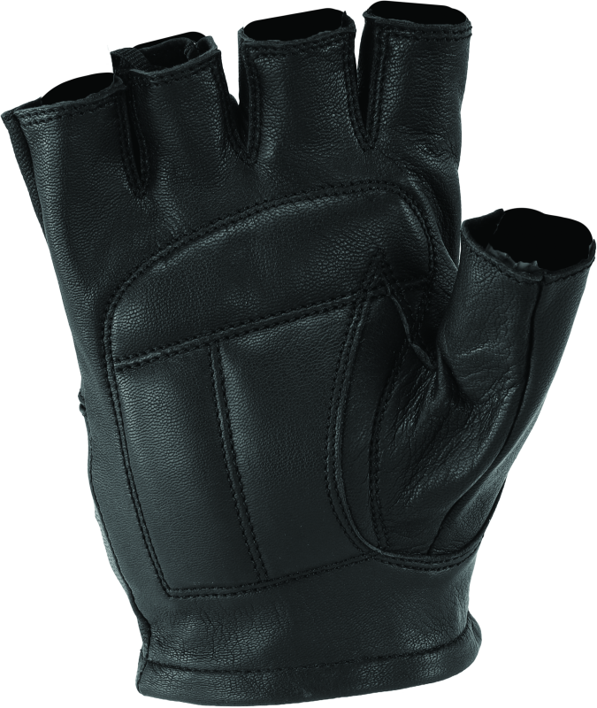 Kuryakyn Leather By River Road Diamond Shorty Gloves Black Womens - Small thumbnail 2