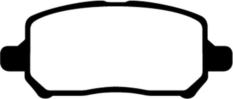 EBC 05-10 Chevrolet Cobalt 2.2 4 Lug Redstuff Front Brake Pads thumbnail 5