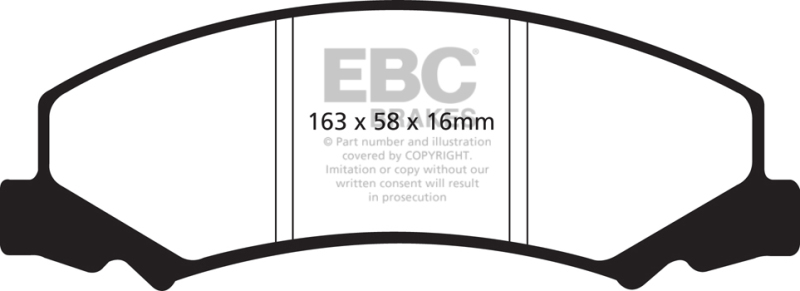 EBC Greenstuff Brake Pad Sets