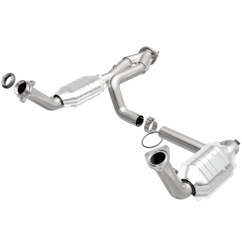 MagnaFlow DF Cat. Conv 02-06 Cadillac Truck. 8 5.3L Dual Conv. Y-Pipe Assy 2wd/Chevy Truck 99-07 thumbnail 5