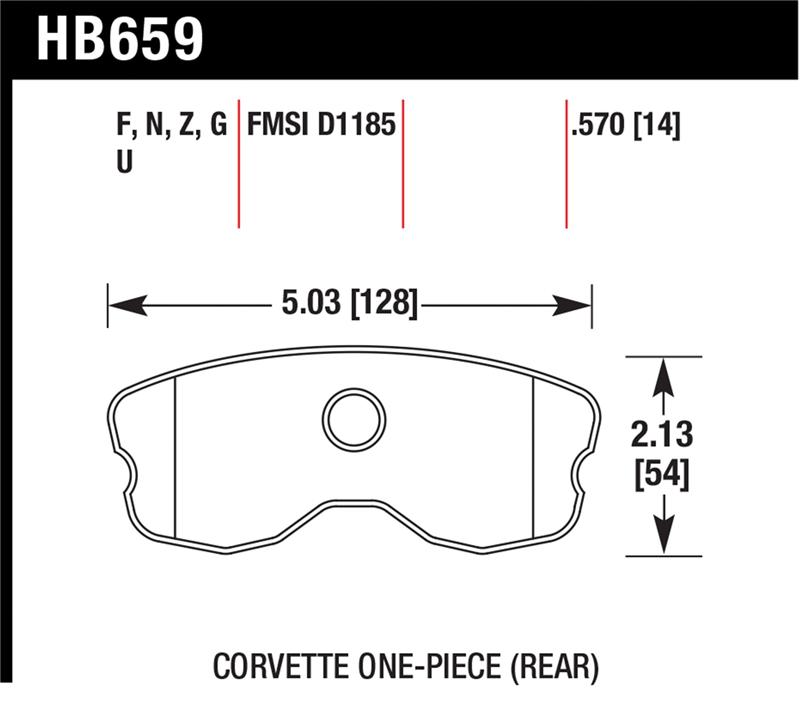 HAWK DTC-60 Brake Pad Sets