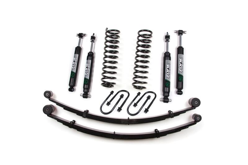 Zone Offroad 84-01 Jeep XJ 3in w/ Rear Springs-Chrysler 8.25