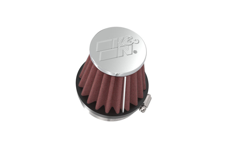 K&N Universal Chrome Filter 2.125 in Flange ID / 3in Base OD / 2in Top OD / 2.75in Height thumbnail 5