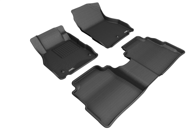 3D MAXpider 18-25 Nissan Kicks/Kicks Play Kagu Black Full Set thumbnail 3