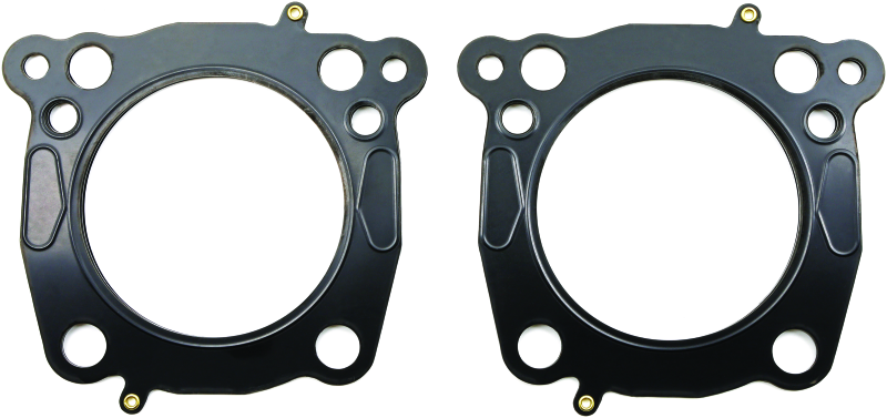 Twin Power 17-Up M8 Models 114 CI Head Gaskets 4.00 Bore Replaces H-D 16500305 .030 MLS Pr thumbnail 2