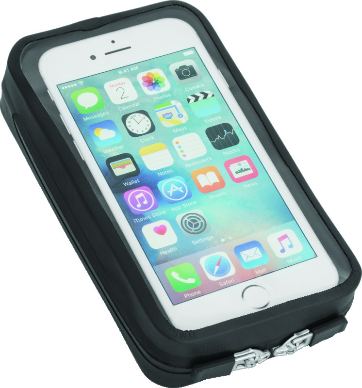 Kuryakyn Quick-Stash Magnetic Device Tank Pouches 5253 Mobile Holder, Cell Phone, Gas Tank, Magnetic, Black, Each thumbnail 4