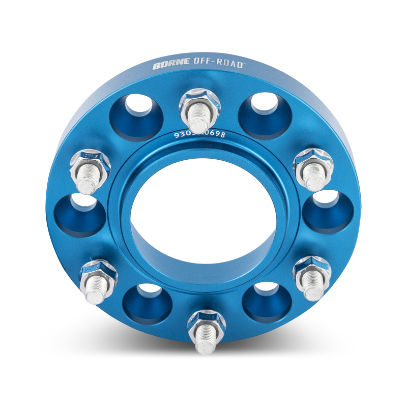 Mishimoto Wheel Spacers - 6x139.7 - 95.1 - 30 - M14 - Blue thumbnail 6