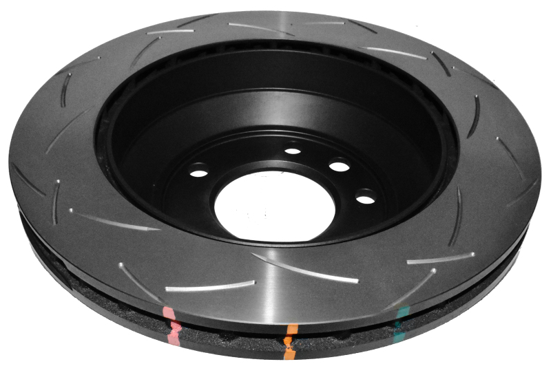 DBA Club Spec 4000 T3 Brake Rotors DBA42245S Disc Rotor, Slotted Design, Series, Uni-Directional, Audi, Porsche, Volkswagen, Rear, Each thumbnail 6