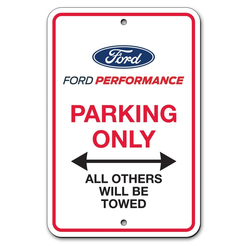 Ford Racing Ford Performance Parking Only Sign thumbnail 2