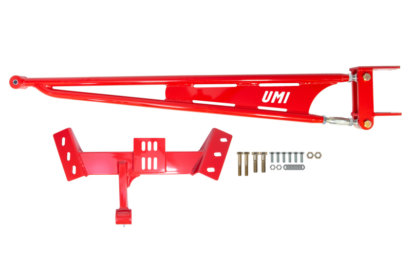 TH350/T5 torque arm kit, bolt-in, adjustable, durable, improves traction.