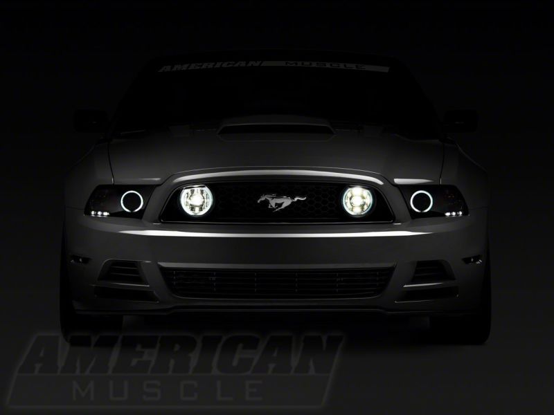 Raxiom 13-14 Ford Mustang GT CCFL Halo Fog Lights- Chrome thumbnail 8