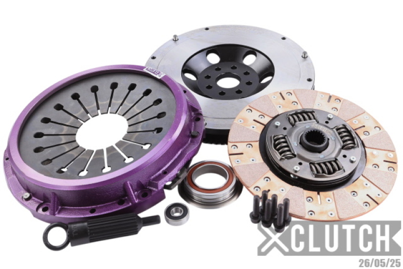 Clutch Kit Inc Flywheel; Stage 2 Cushioned Ceramic Clutch Disc