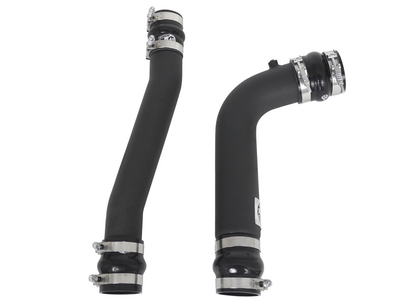 BladeRunner 3 IN & 3-1/2 IN Aluminum Hot and Cold Charge Pipe Kit Black