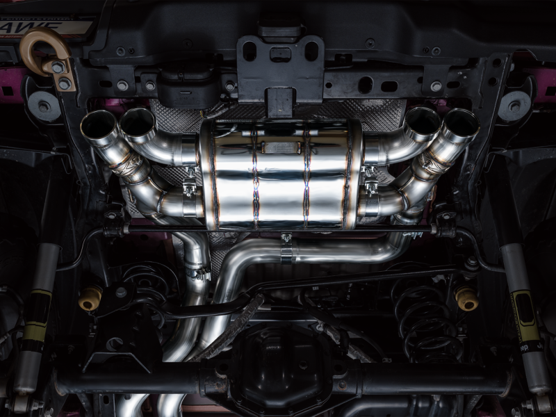 AWE Tuning 21+ Wrangler 392 Switchpath Cat-Back Exhaust- Quad BashGuards thumbnail 5