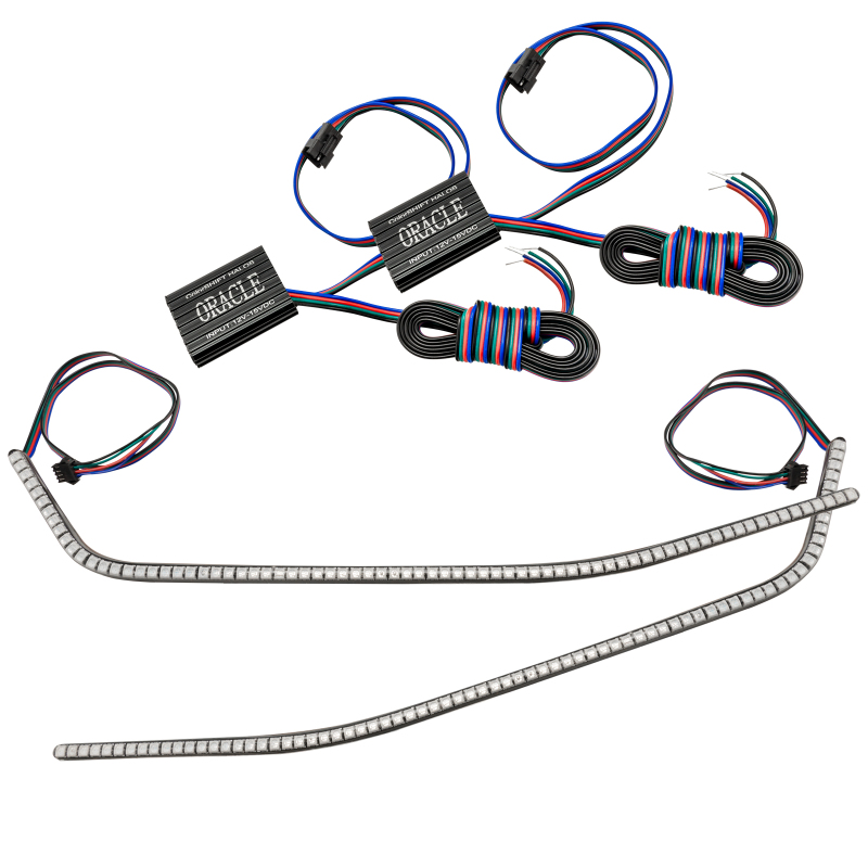 Oracle 16-21 Chevy Camaro Surface Mount DRL Modules - ColorSHIFT w/o Controller thumbnail 2
