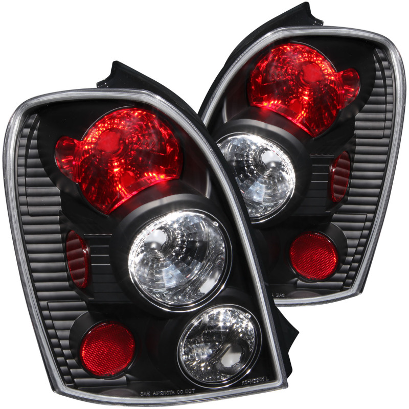 ANZO 2002-2003 Mazda Protege 5 Taillights Black thumbnail 5