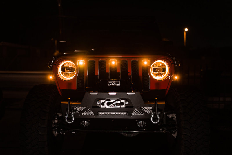 2018+ Jeep JL Grill Amber Marker Lights - Image 27