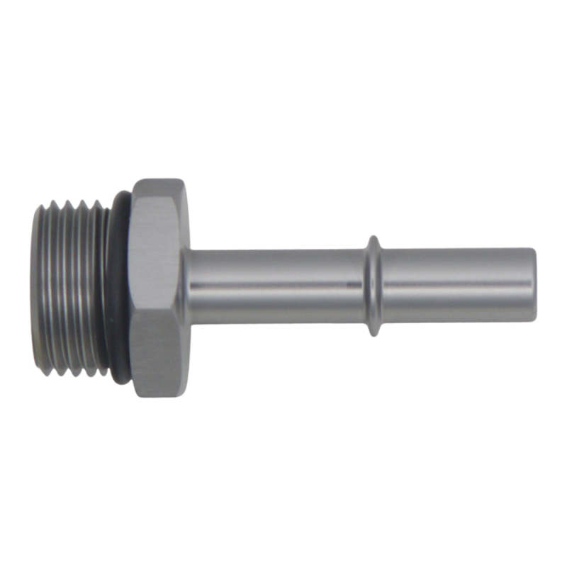 DeatschWerks 10AN ORB Male to 3/8in Male EFI Quick Connect Adapter - Anodized DW Titanium thumbnail 2