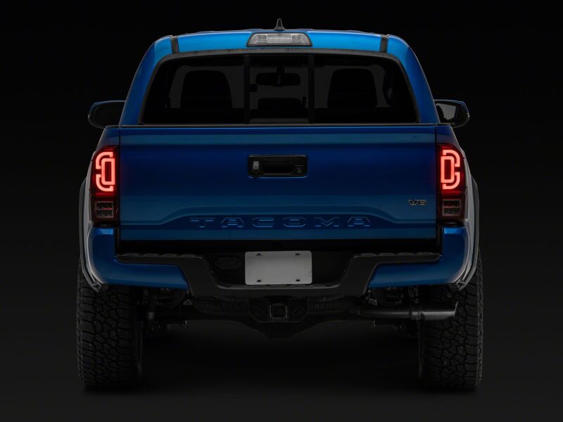 Raxiom 16-23 Toyota Tacoma XW Series Sequential LED Tail Lights- Black Housing- Red Lens thumbnail 7