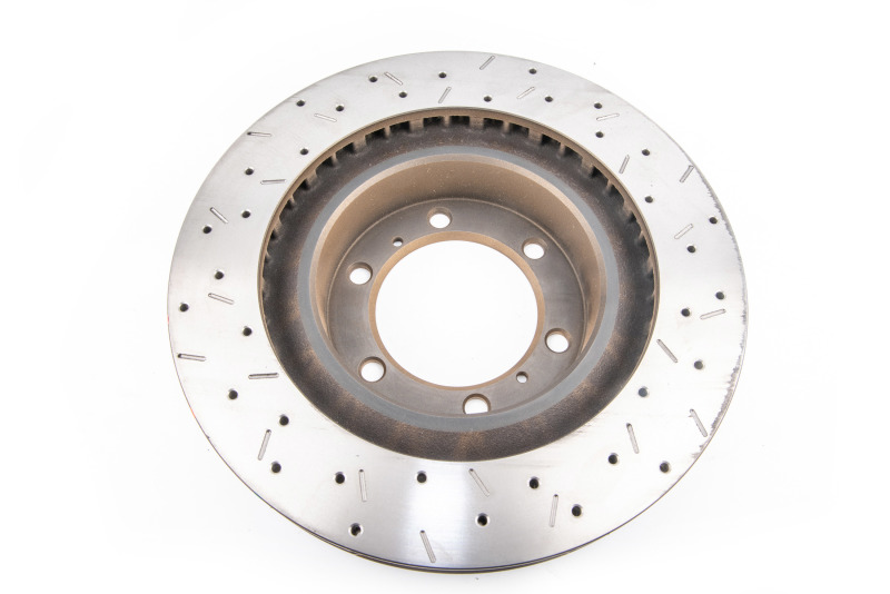 DBA HD Series 4000XS Brake Rotors DBA42736XS Disc Rotor, Cross-Drilled, Slotted, 4000 XS Series, Uni-Directional, thumbnail 3