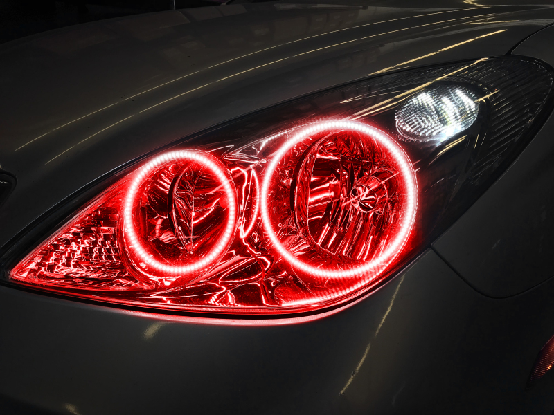 Oracle 02-04 Lexus ES 300 LED Headlight Halo Kit - Red thumbnail 2