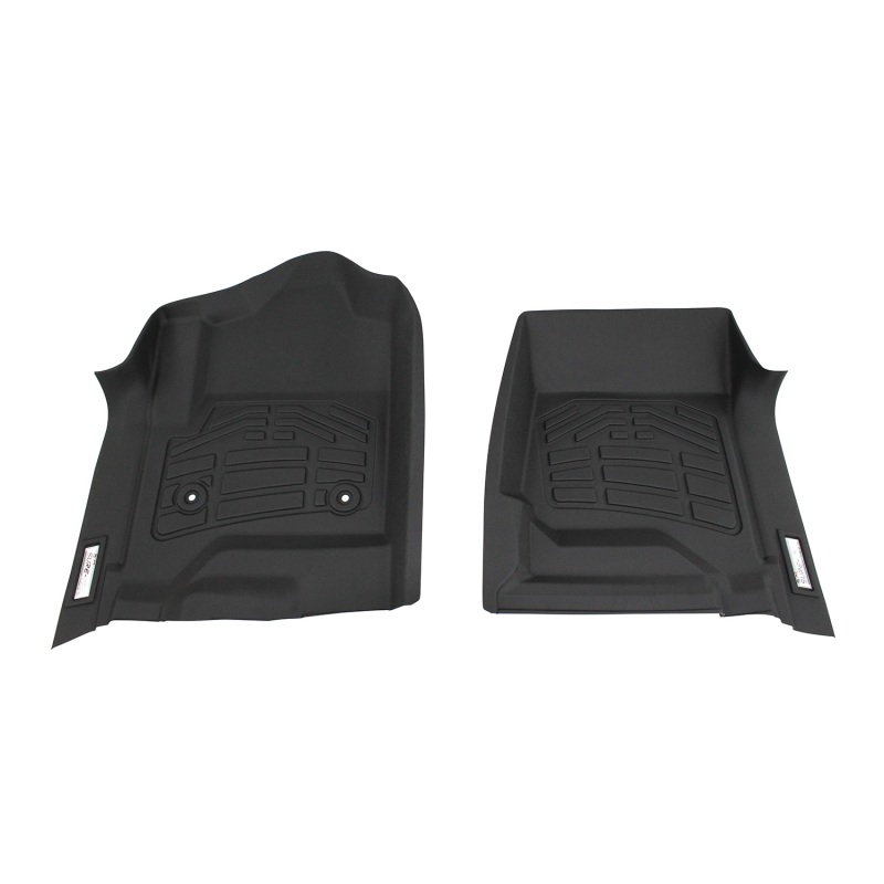 Westin 2014-2018 Chevy/GMC/Cadillac Silv/Sierra 1500 Wade Sure-Fit Floor Liners Front - Black thumbnail 2