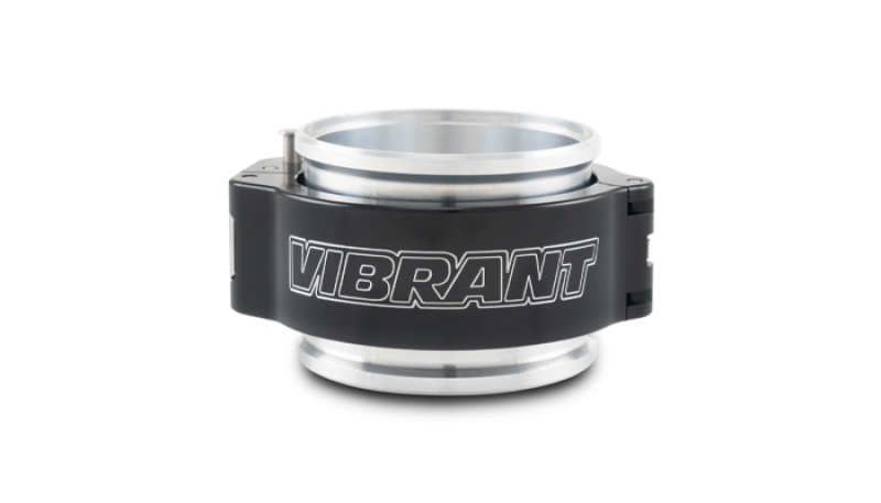 Vibrant 2.50in O.D. Aluminized HD 2.0 Clamp Assembly - Anodized Black thumbnail 2
