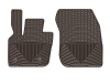 WT Rubber Mats - Front - Cocoa