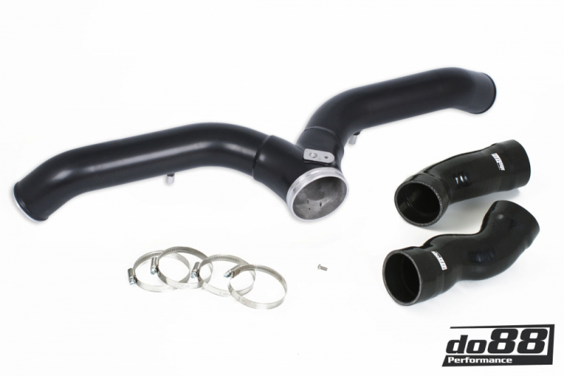 do88 Porsche 997.1 Turbo Y-Pipe Black for ICM-230 do88 Intercooler