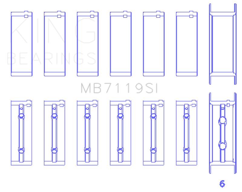 KING Main Bearings