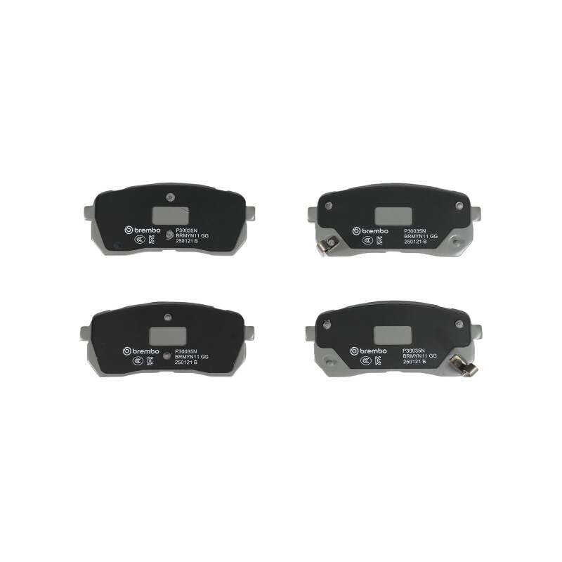 Brembo 07-10 Kia Sedona/ Hyundai Veracruz Rear NAO Brake Pad thumbnail 3