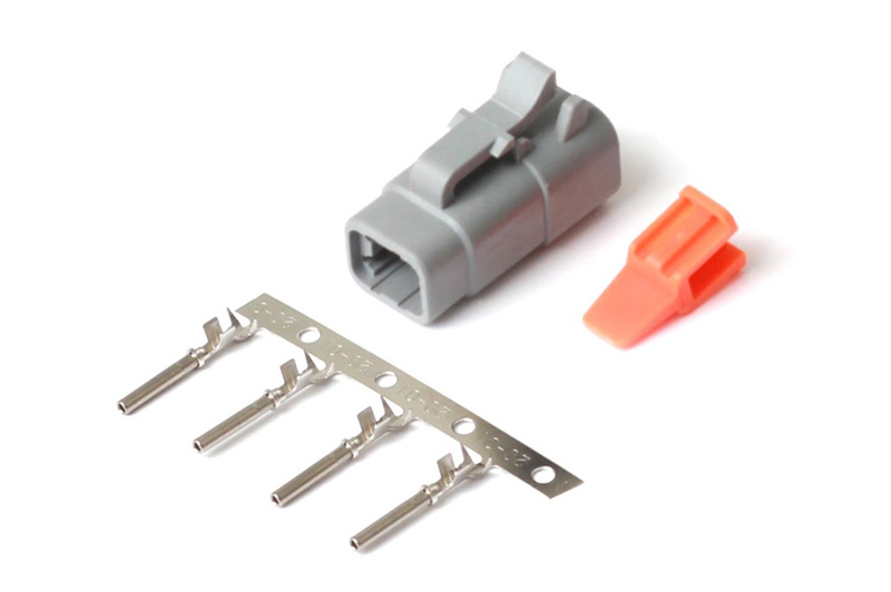 Haltech Male Deutsch DTM-4 Connector 7.5 Amp Plug & Pins
Univrsl Connectors