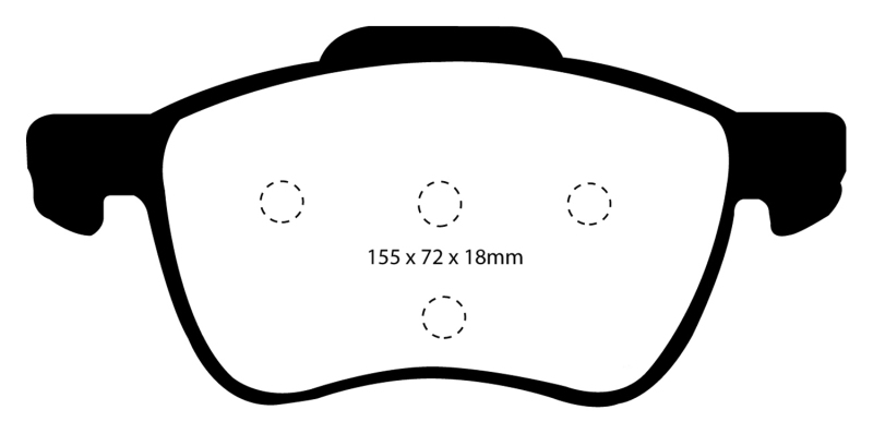 EBC S9 Brake Pad and Rotor Kit (1x ebcDP41229R, 1x ebcUSR1010) thumbnail 6