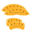 MGP 4 Caliper Covers Engraved F & R Crossfire Yellow Finish Black Char 2005 Chrysler Crossfire thumbnail 8