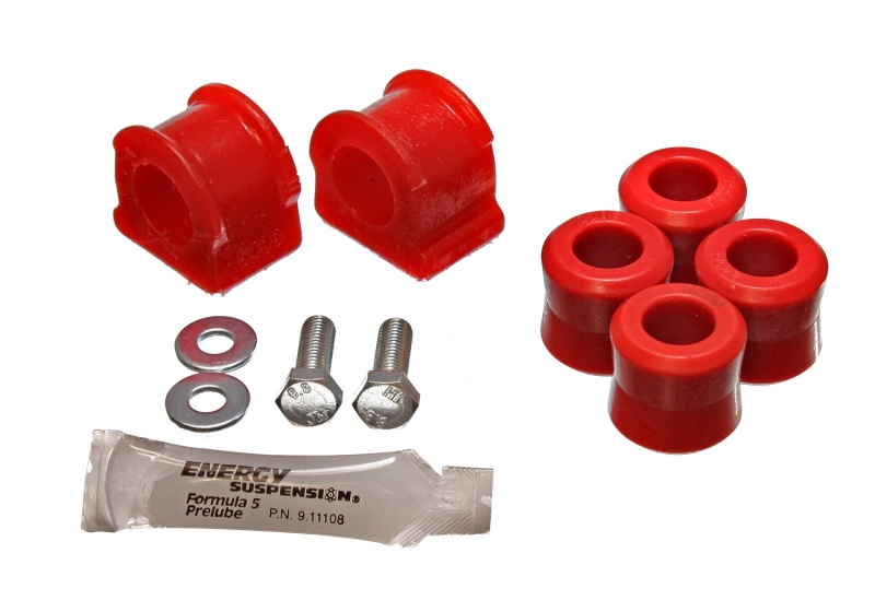 Energy Suspension 98-06 VW Beetle (New Version) Red 21mm Front Sway Bar Bushings thumbnail 3