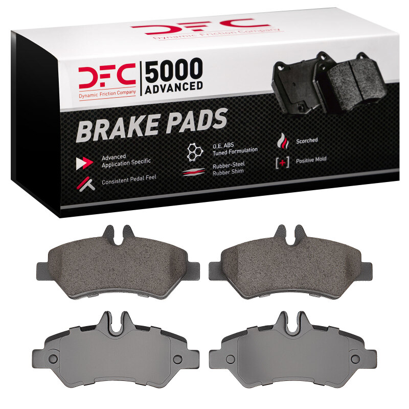 DFC 06-18 Volkswagen Crafter (Mexico) Rear Low Metallic 5000 Advanced Brake Pads thumbnail 3