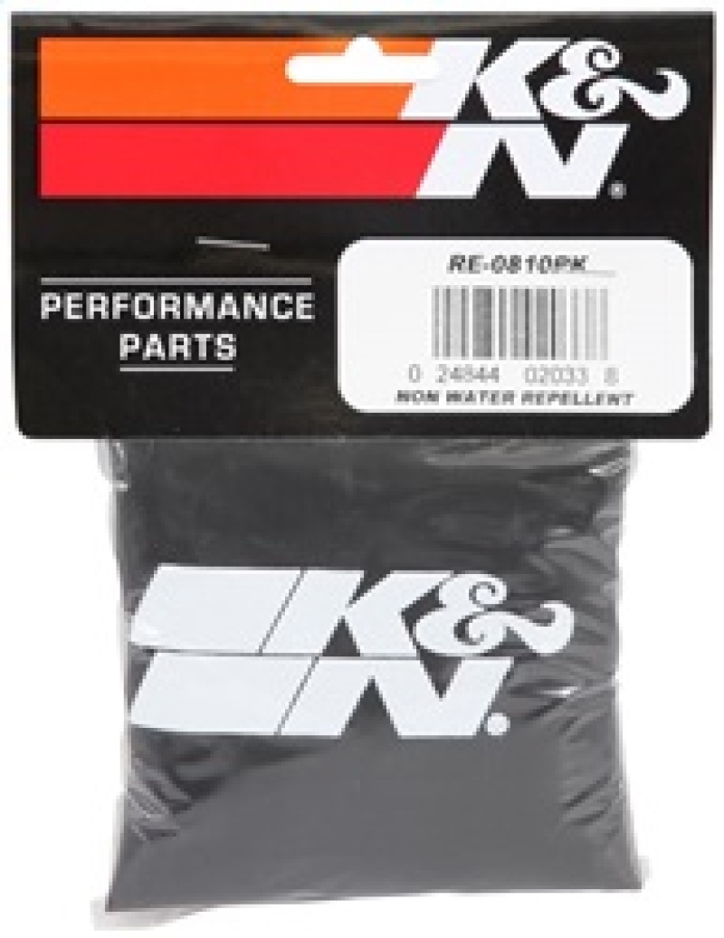 K&N Universal Round Tapered Filter Wrap - Black - 6in Base ID x 4.625in Top ID x 9in Height thumbnail 7