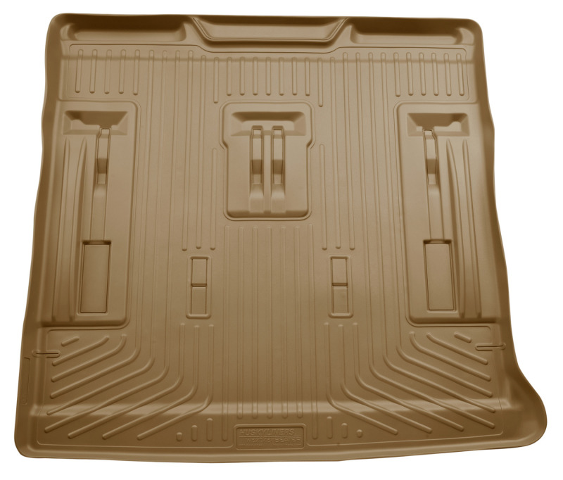 Husky Liners 07-13 GM Escalade/Suburban/Yukon WeatherBeater Tan Rear Cargo Liners thumbnail 8