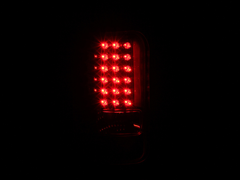 ANZO 1994-2001 Dodge Ram LED Taillights Black thumbnail 7