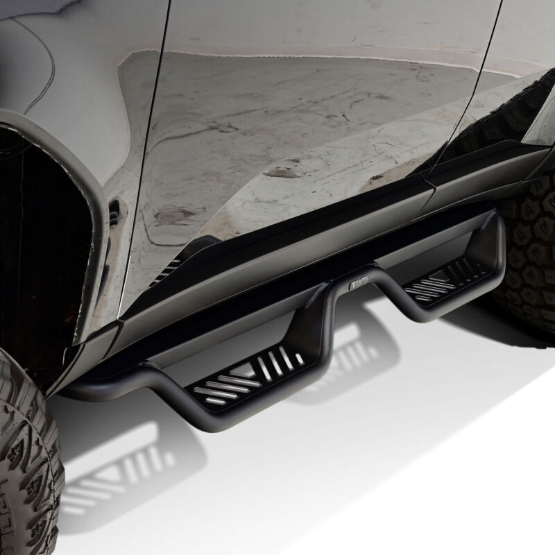 Westin 24-26 Toyota Land Cruiser Outlaw Drop Nerf Step Bars Textured Black thumbnail 8