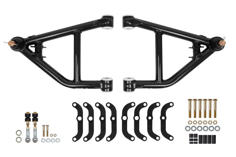 UMI Performance 64-72 GM A-Body Tubular Lower Front A-Arms Corner Max Tall Ball Joint