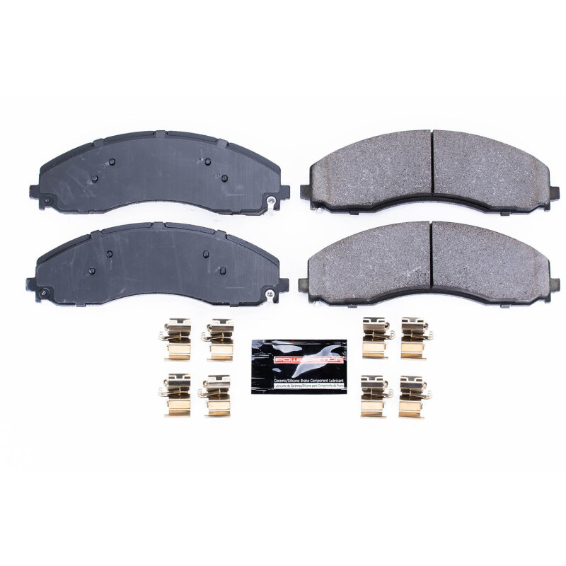 Power Stop 17-22 Ford F-550 Super Duty Front Z23 Evolution Brake Kit (1x psbZ23-2018, 1x psbAR85189XL, 1x psbAR85189XR) thumbnail 2