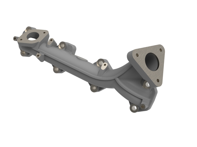 aFe BladeRunner Ported Ductile Iron Exhaust Manifold Ford Diesel Trucks 15-19 V8-6.7L (td) thumbnail 4