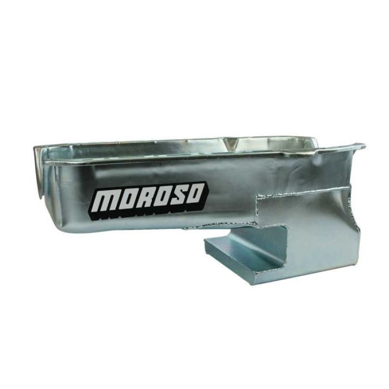 Moroso 80-85 SBC w/Passengers Side Dip Stick Dart SHP Chevy II Oil Pan - Black thumbnail 5