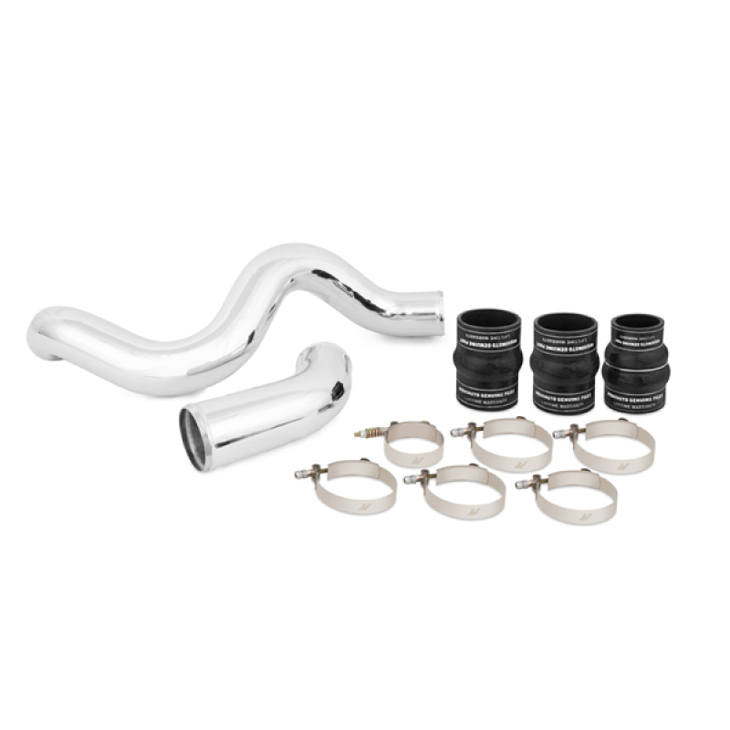 Mishimoto MMINT-DMAX-11KSL Intercooler Kit, Silver/Polished, fits Chevrolet/GMC 6.6L Duramax 2011-2016
