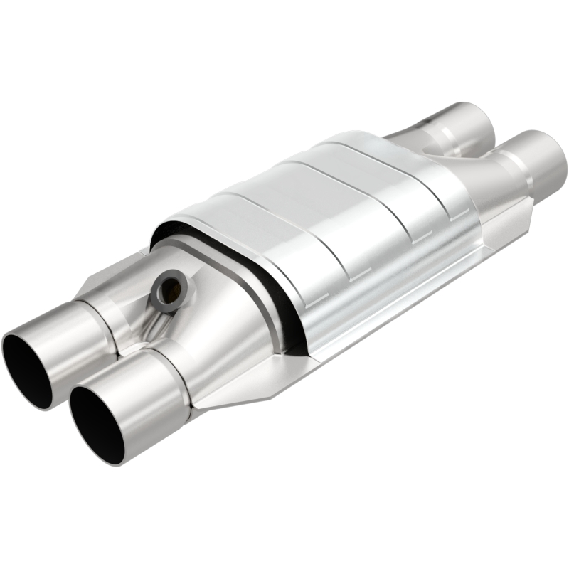 MagnaFlow Universal Catalytic Converter 2 D/D W/O2 Boss thumbnail 3